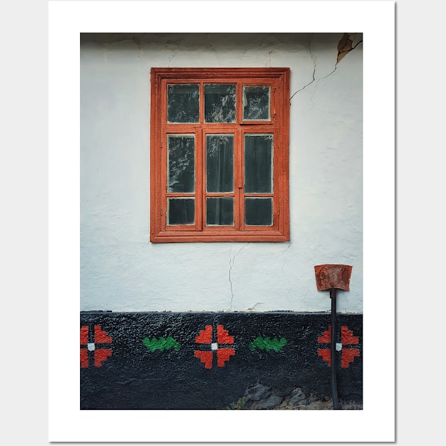 Traditional moldavian house details Wall Art by psychoshadow